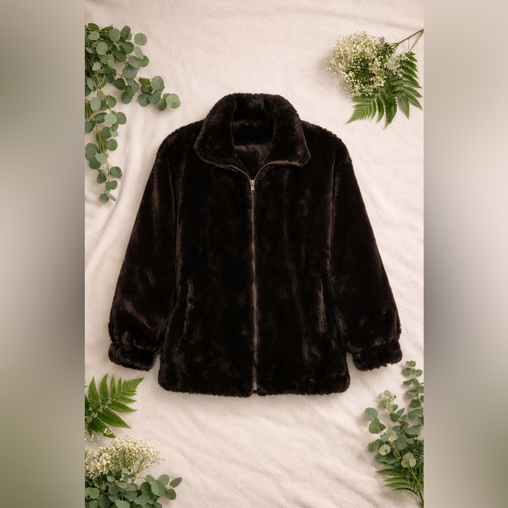 Jacobson’s Faux Fur Coat Vintage